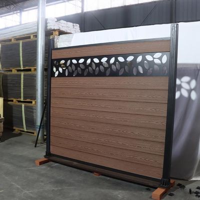 Het houten van de de Muuromheining van Korrelwpc Huis van Panel Outdoor For