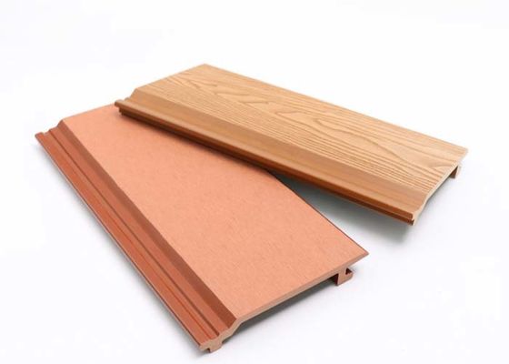 Houten de Muurcomité van Textuurwpc Vriendschappelijke Openlucht van Eco van de Bekledingsluxe voor Yarddecoratie