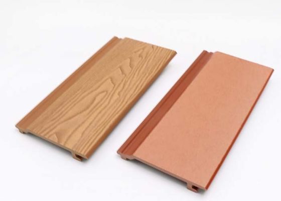 Houten de Muurcomité van Textuurwpc Vriendschappelijke Openlucht van Eco van de Bekledingsluxe voor Yarddecoratie