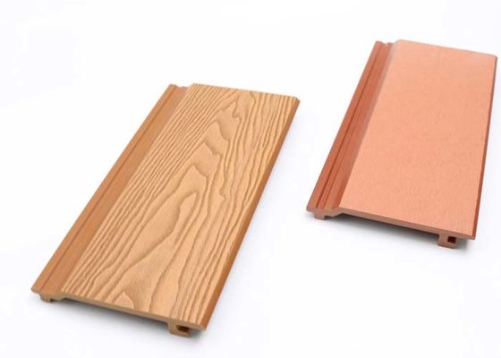 Houten de Muurcomité van Textuurwpc Vriendschappelijke Openlucht van Eco van de Bekledingsluxe voor Yarddecoratie