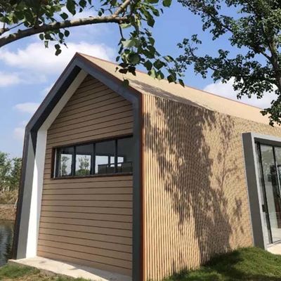 Houten de Muurcomité van Textuurwpc Vriendschappelijke Openlucht van Eco van de Bekledingsluxe voor Yarddecoratie