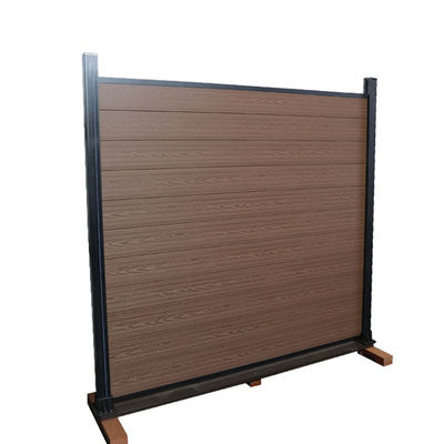 3D Samengestelde Wpc-de Korrel Waterdichte Openlucht van Omheiningsboard fireproof wood