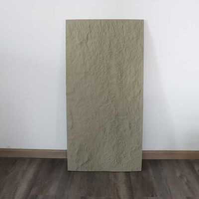 Het dikke Comité Faux van de Plakpu Steen Gemakkelijk om voor Muurdecor 120 * 60cm 3cm te installeren