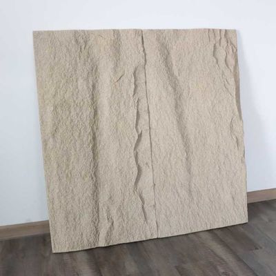 Binnen de Muurcomité Waterdichte 3D Decoratieve 100mm van de Luxepu Faux Steen
