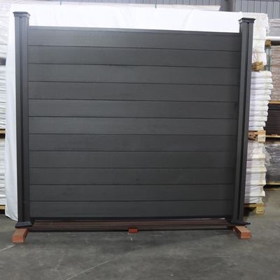 Openluchtwpc-Samenstelling niet Vinyl Decoratieve 1.8m X 1.8m van Panels Plastic Wood van de Privacyomheining