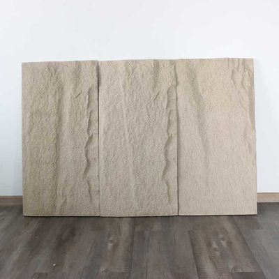 Steentextuur Bekleding Wandpaneel 1,2 m Lichtgewicht Schuim Pu Cultuur Faux