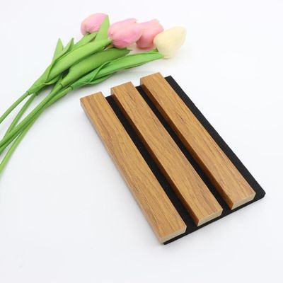 600 * 21 mm akoestische panelen Board Eco-vriendelijke bamboevezel Akupanel houten