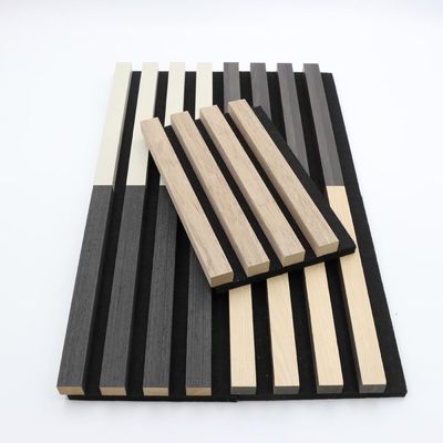 600 * 21 mm akoestische panelen Board Eco-vriendelijke bamboevezel Akupanel houten