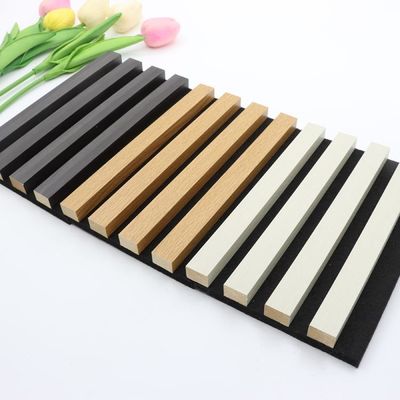 600 * 21 mm akoestische panelen Board Eco-vriendelijke bamboevezel Akupanel houten