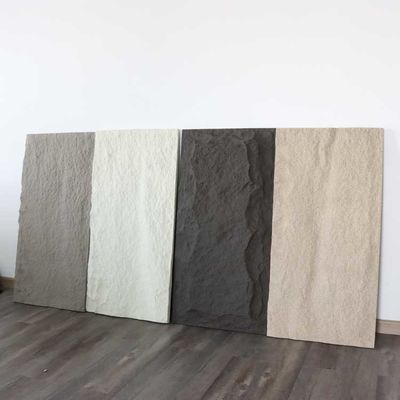 Lichtgewicht PU-stenen paneelmuur Kunstmatig polyurethaan PU-nepsteen