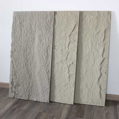 Lichtgewicht PU-stenen paneelmuur Kunstmatig polyurethaan PU-nepsteen