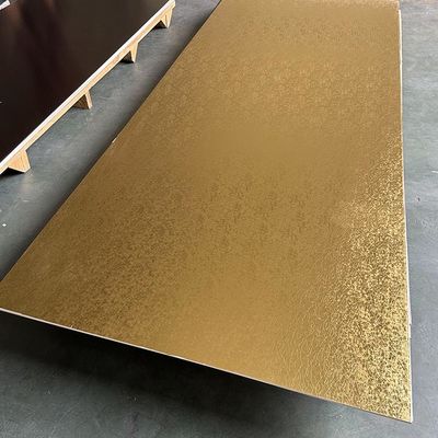 Bamboes houtskool hout fineer wandpaneel UV coating WPC metaal board