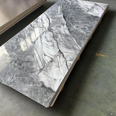 Bamboes houtskool hout fineer wandpaneel UV coating WPC metaal board