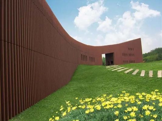 WPC vloeiende wandpanelen Externe co-extrusie Hout Plastic Composite Wandbekleding