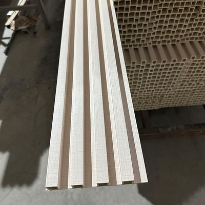 Houten graan ontwerp Wpc wandpaneel Interieur decoratie 160*24
