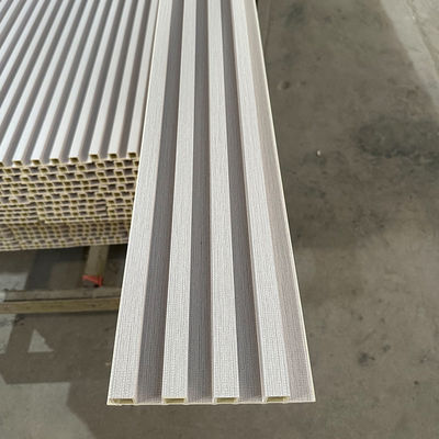 Houten graan ontwerp Wpc wandpaneel Interieur decoratie 160*24