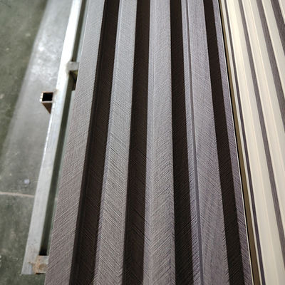 Houten graan ontwerp Wpc wandpaneel Interieur decoratie 160*24