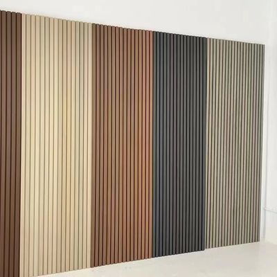 Modern houten patroon decoratie 100% Wpc buitenwandbekleding