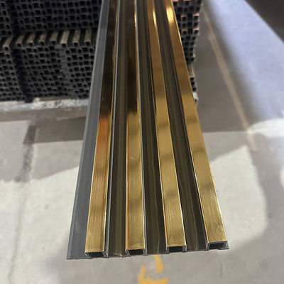 Inwendige decoratie Hout plastic composiet 160x24 Wpc panelen voor binnenmuren