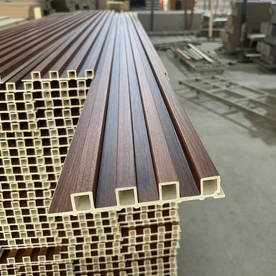 Inwendige decoratie Hout plastic composiet 160x24 Wpc panelen voor binnenmuren