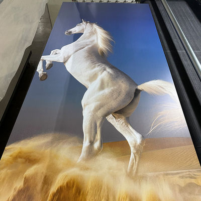 4*8 Ft UV PVC marmeren plaat Waterdicht Warm stempelen / 3D gedrukte binnenpanelen UV-platen