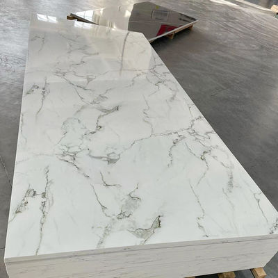 Glanzend/Mat PVC marmeren plaat voor interieurversiering