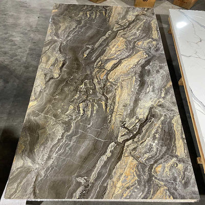 1220x2800 mm PVC-marmeren plaat voor interieurdecoratie