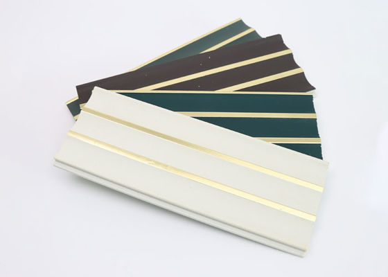 Maak 120x12mm PS het Comité van de Binnenhuisarchitectuurmuur PS Geweven Muurbekleding waterdicht
