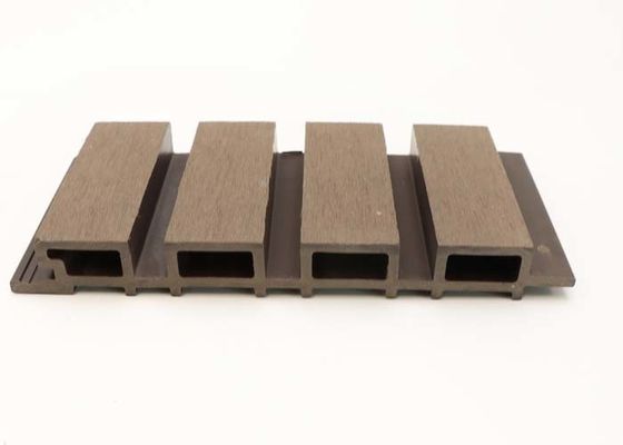 Openlucht Houten Plastic Samengestelde Buiten de Muurcomités van pvc WPC van de Muurbekleding