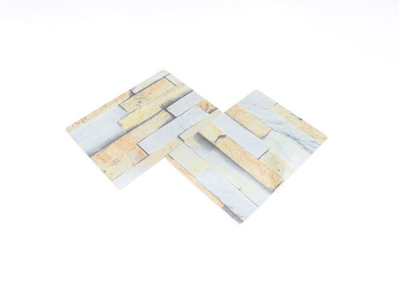 De binnenlandse van de het Blad 3D Druk van pvc van het Murendecor Marmeren UVraad