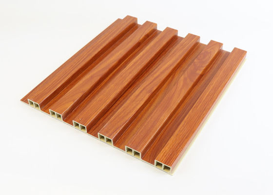Houten de Muurcomité 195 van Wpc van de Korrelluifel * 25 * 2900mm maakt voor Binnenhuisarchitectuur waterdicht
