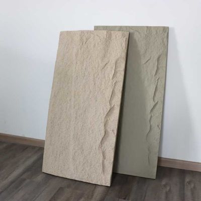 Binnen de Muurcomité Waterdichte 3D Decoratieve 100mm van de Luxepu Faux Steen