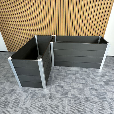 Grote verhoogde tuinbed planter doos voor buiten groenten bloemen kruiden tuin