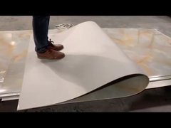 Interieurdecoratie Muur Achtergrondpaneel UV-coating PVC-marmeren blad