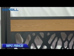 Van de Uitdrijvingswpc van tuinco van de Omheiningspanel wood plastic Samengesteld de Schimmelbewijs