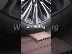 Van de Raads Stevige Wpc van WPC de Houten Plastic Samengestelde Decking Openluchtvloer