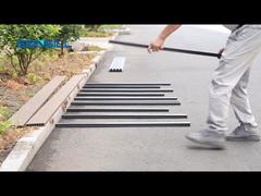 De houten Vloer 3D het In reliëf maken Waterdichte Vloer van het Textuurwpc Decking Samengestelde Dek