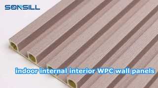 binneninterieur WPC wandpanelen bekleding