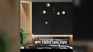 WPC-wandpanelen: eenvoudig te reinigen houtlook